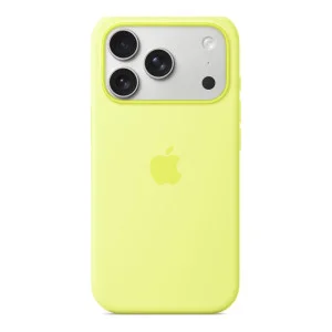 Apple iPhone 17 Pro Silicone Case with MagSafe – Neon Yellow (MGFF4) (EU)