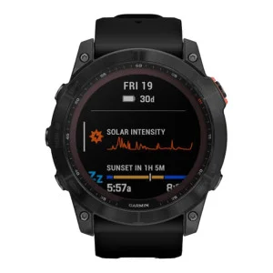 Garmin Fenix 7X Solar Slate Gray with Black Band (010-02541-00/01/0A)