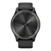 Garmin Vivomove Trend Slate S. Steel Bezel with Black Case and S. Band (010-02665-00)