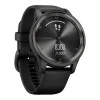 Garmin Vivomove Trend Slate S. Steel Bezel with Black Case and S. Band (010-02665-00)