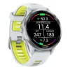 Garmin Forerunner 970 Titanium w. Whitestone Case and Whitestone/T. Amp Yellow Band (010-02969-01/11/61)