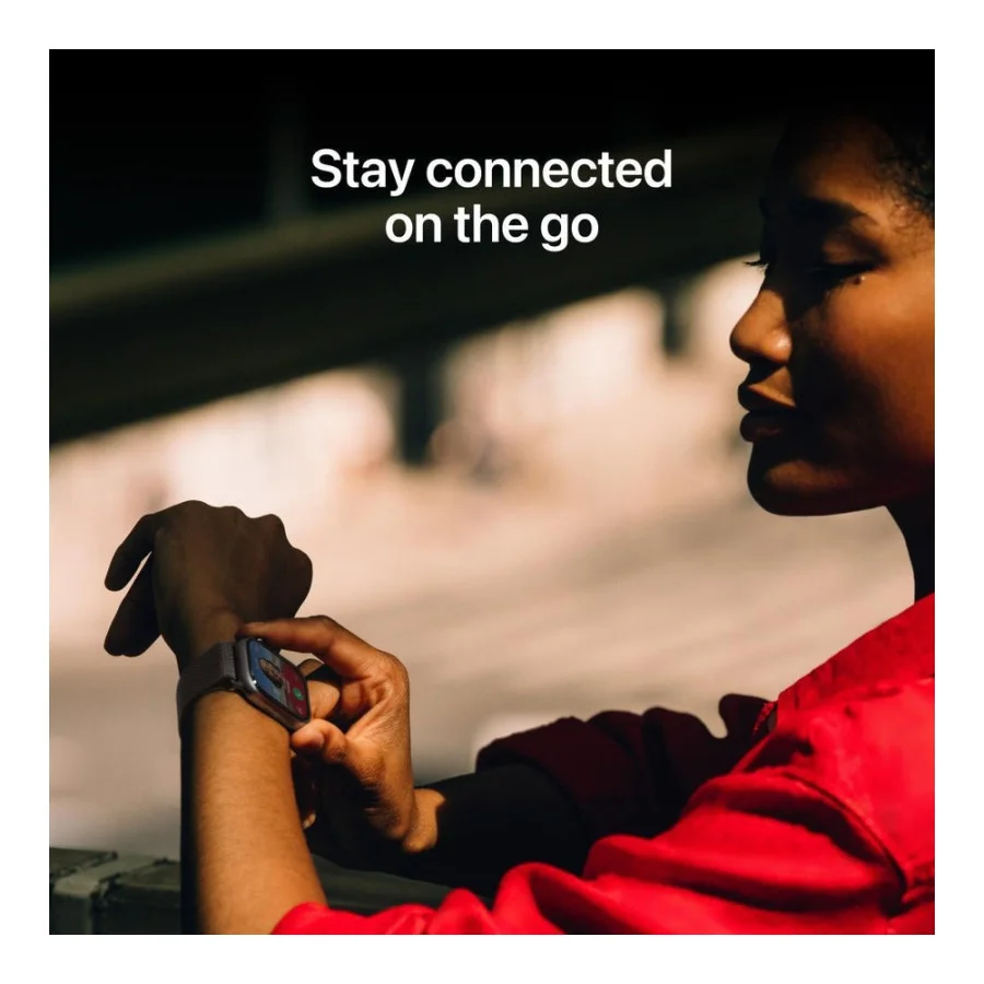 Apple Watch Series 11 GPS + Cellular 46mm Slate Tit. Case w. Slate Milanese Loop - M/L (MFD44)