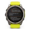 Garmin Fenix 8 47mm Solar Sapphire Titanium w. Amp Yellow/Graphite Silicone Band (010-02906-20/21)