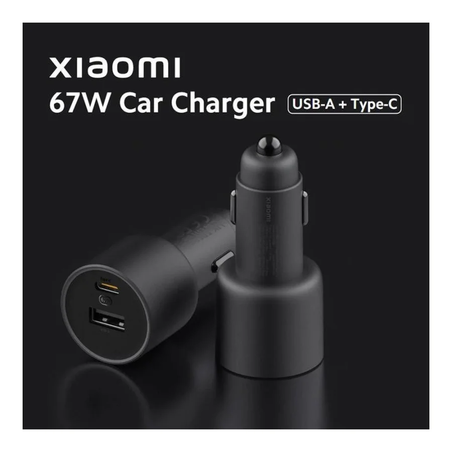 Xiaomi 67W Car Charger USB/Type-C (BHR6814GL)