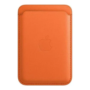 Apple iPhone Leather Wallet with MagSafe - Orange (MPPY3) (OEM)