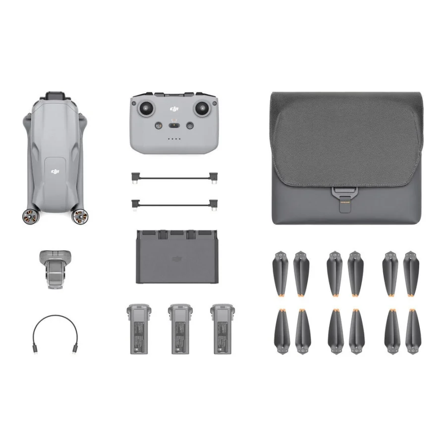 DJI Air 3 Drone Fly More Combo with RC-N2 (CP.MA.00000692.01; CP.MA.00000692.04)