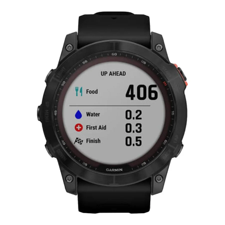 Garmin Fenix 7X Solar Slate Gray with Black Band (010-02541-00/01/0A)