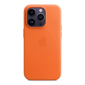 Apple iPhone 14 Pro Leather Case with MagSafe - Orange (MPPL3) (OEM)