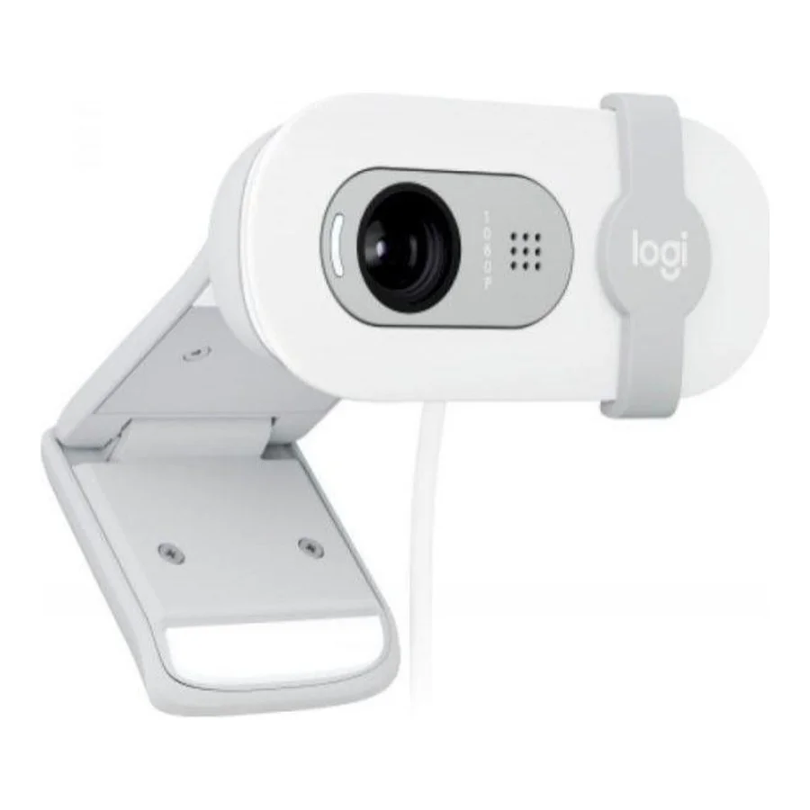 Logitech Brio 100 Full HD Webcam Off White (960-001617, 960-001618)