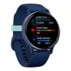 Garmin vivoactive 5 Metallic Navy Aluminum Bezel with Navy Case and Silicone Band (010-02862-12/52)