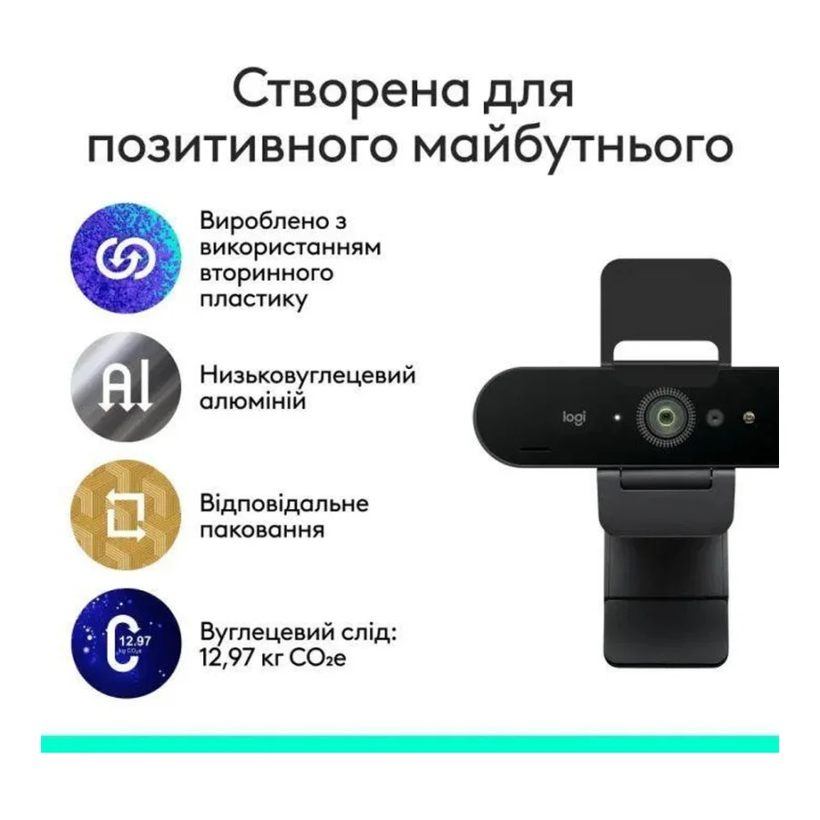 Logitech Brio 4K Ultra HD Black (960-001723)