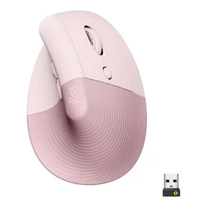 Logitech Lift Vertical Ergonomic Mouse Rose (910-006478, 910-006487, 910-006481)