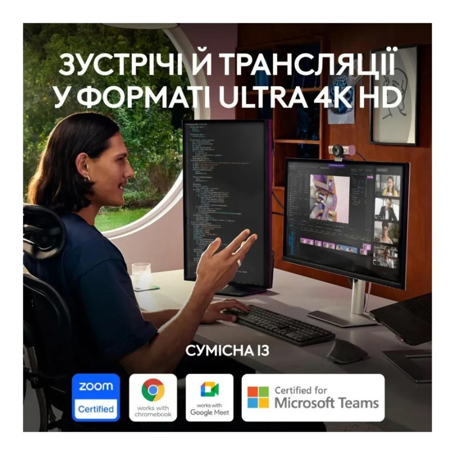 Logitech MX Brio 4K Graphite (960-001559,960-001548)