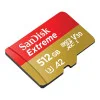 SanDisk 512 GB microSDXC UHS-I U3 V30 A2 Extreme (SDSQXAV-512G-GN6MN)