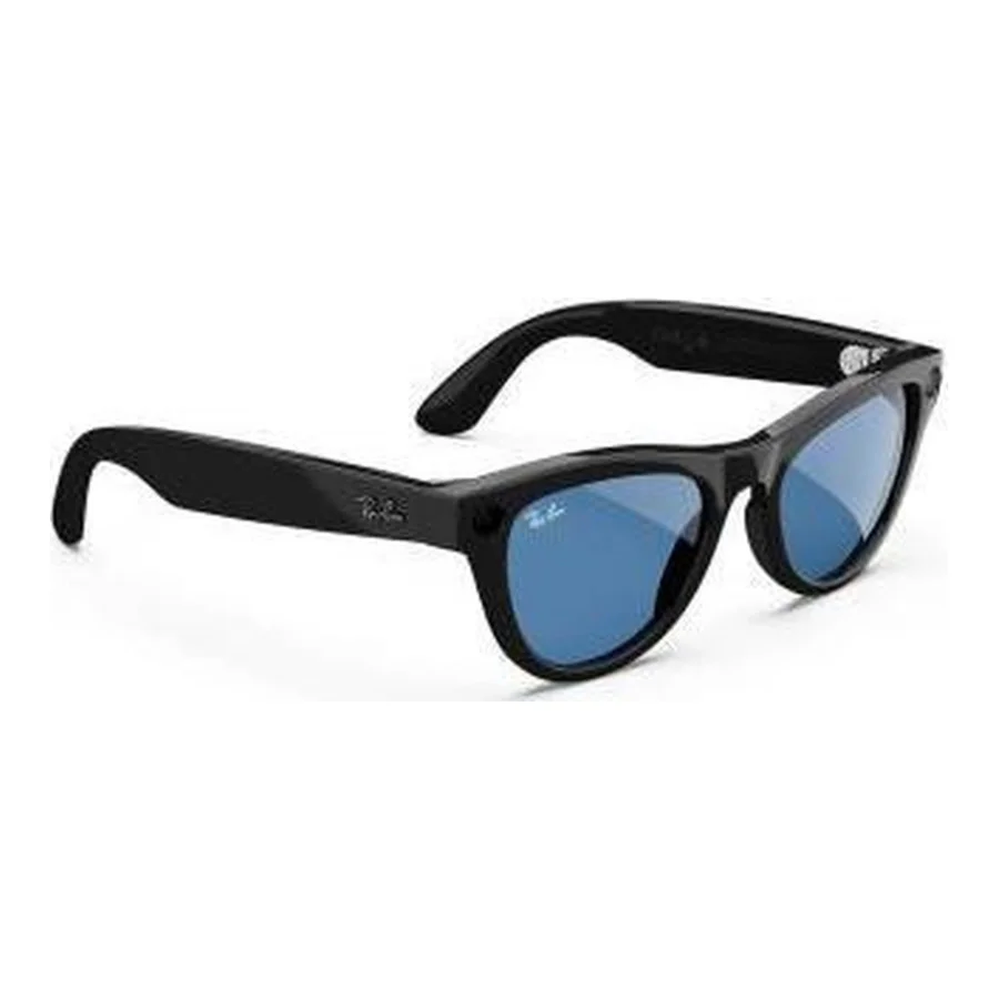 Ray-Ban Meta Skyler Standard - Shiny Black/Transitions Cerulean Blue (RW4010 601/MF 52-20)