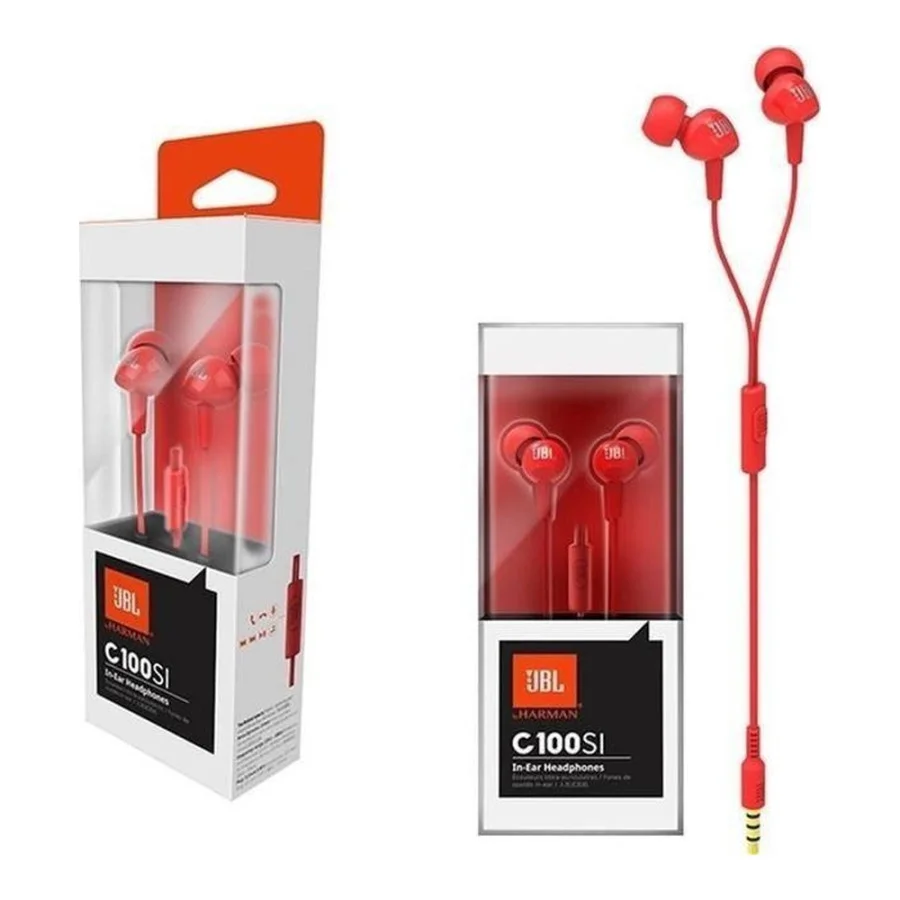 JBL C100SI Red