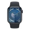Apple Watch Series 9 GPS + Cellular 45mm Midnight Aluminum Case w. Midnight Sport Band - S/M (MRMC3)