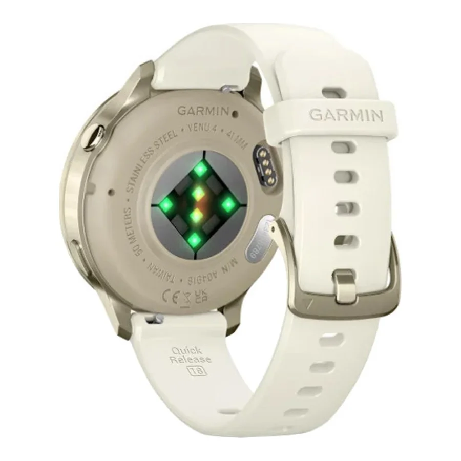 Garmin Venu 4 41 mm Lunar Gold with Bone Silicone Band (010-03013-00/40)