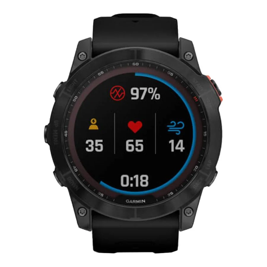 Garmin Fenix 7X Solar Slate Gray with Black Band (010-02541-00/01/0A)