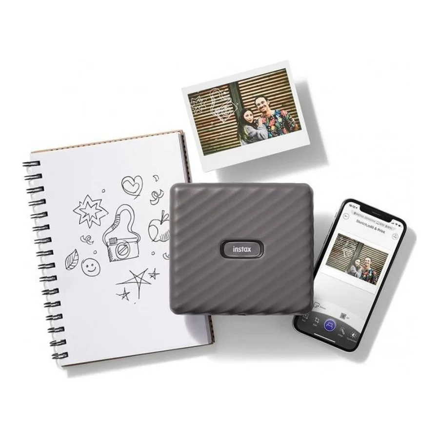 Fujifilm Instax Link Wide M Gray (16719586)