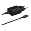 Samsung 25W PD Power Adapter (with Type-C cable) Black (EP-TA800XBE) (EU)