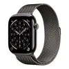 Apple Watch Series 11 GPS + Cellular 46mm Slate Tit. Case w. Slate Milanese Loop - M/L (MFD44)