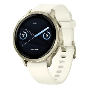 Garmin Venu 4 41 mm Lunar Gold with Bone Silicone Band (010-03013-00/40)