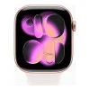 Apple Watch Series 11 GPS 46mm Rose Gold Alu. Case w. Light Blush S. Band - S/M (MEV64)