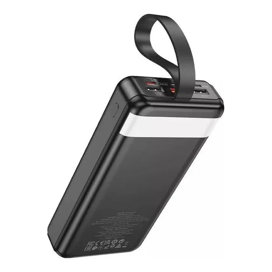 Hoco J123B Element 22.5W+PD20W fully compatible with LCD and LED-lamp 30 000mAh Black