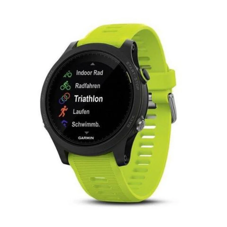 Garmin Forerunner 935 Tri-bundle Black with Yellow Straps (010-01746-06/010-01746-02/010-01746-03)