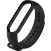 Силиконовый ремешок для Xiaomi Mi Smart Band 5/6 (Black)
