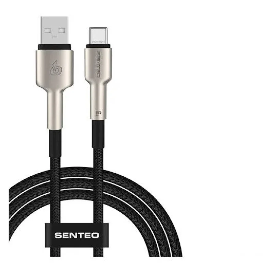 SENTEO SM-03 Iron series 66W 6A USB to Type-C 1m black