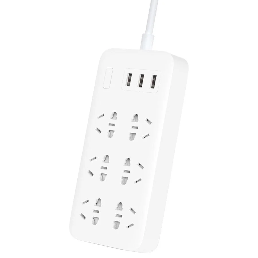 MiJia Power Strip (6 розеток + 3 USB-port) White CXB6-1QM