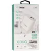 СЗУ Gelius Pro X-Duo GP-HC014 USB+Type-C QC3.0/PD20W White