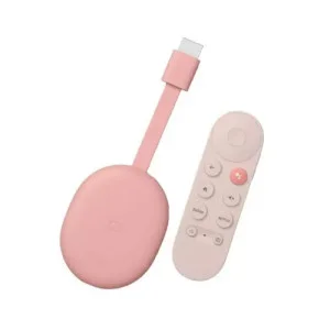 Google Chromecast 4K with Google TV Sunrise Red ‎(GA01920)