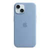 Apple iPhone 15 Silicone Case with MagSafe - Winter Blue (MT0Y3) (OEM)