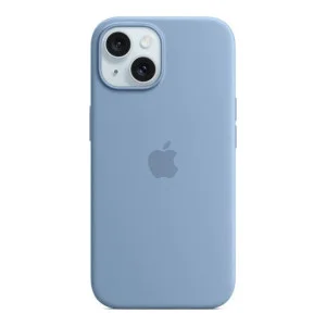 Apple iPhone 15 Silicone Case with MagSafe - Winter Blue (MT0Y3) (OEM)