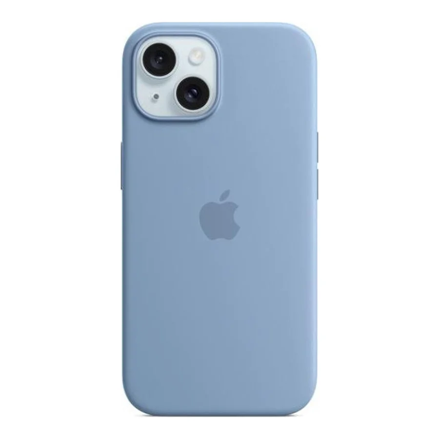 Apple iPhone 15 Silicone Case with MagSafe - Winter Blue (MT0Y3) (OEM)