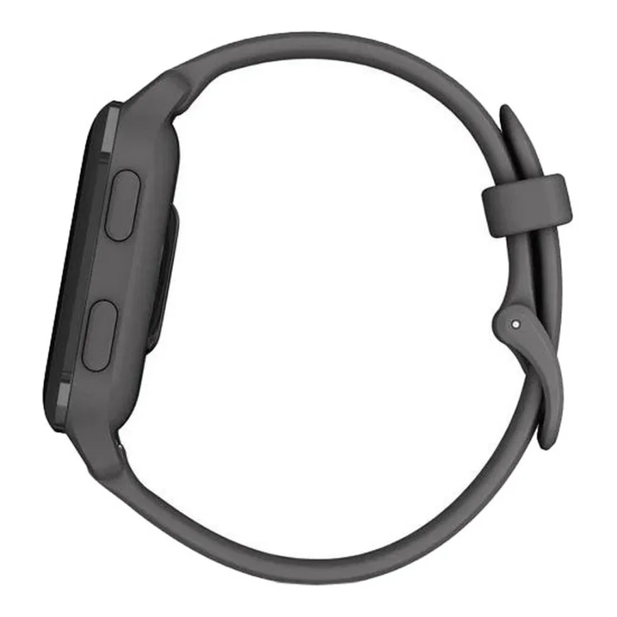Garmin Venu Sq 2 Slate Aluminum Bezel with Shadow Gray Case and Silicone Band (010-02701-00/10)