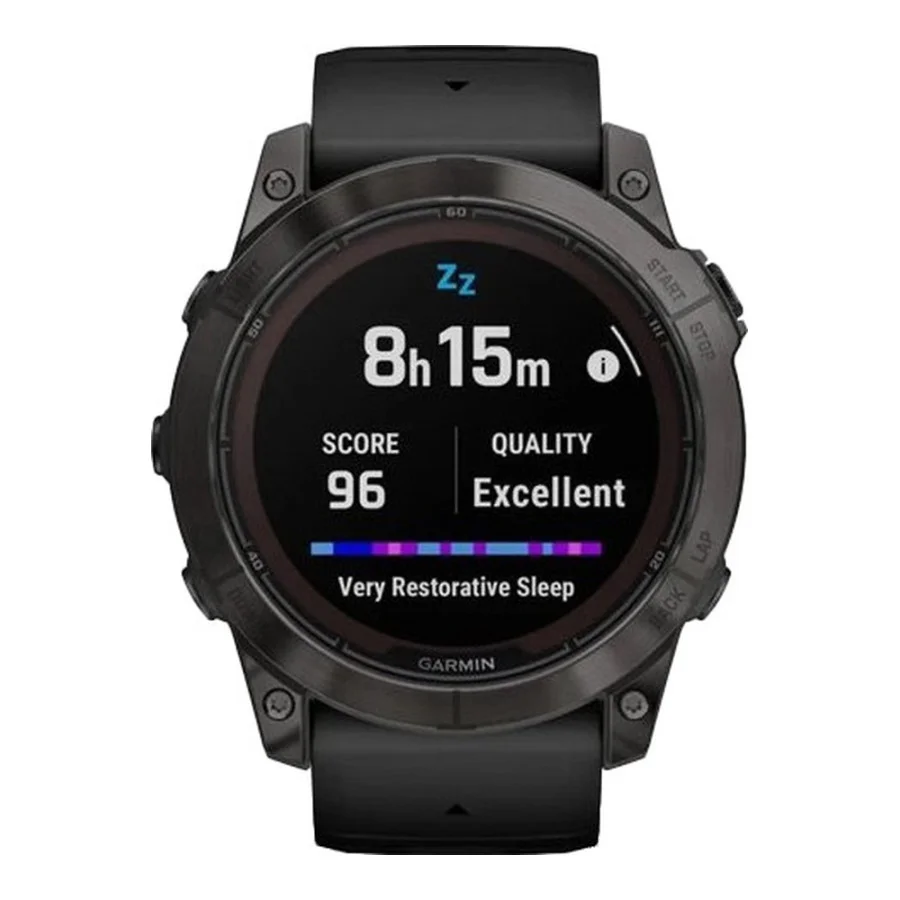 Garmin Fenix 7X Pro Sapphire Solar Carbon G. DLC Tit. with Black Band (010-02778-10/11/54)