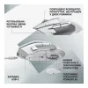Logitech G502 X Lightspeed Wireless White (910-006189, 910-006228, 910-006191)