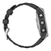 Garmin Fenix E 47mm AMOLED Stainless Steel with Black Silicone Band (010-03025-02/00)