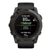 Garmin Fenix 7X Pro Sapphire Solar Carbon G. DLC Tit. with Black Band (010-02778-10/11/54)