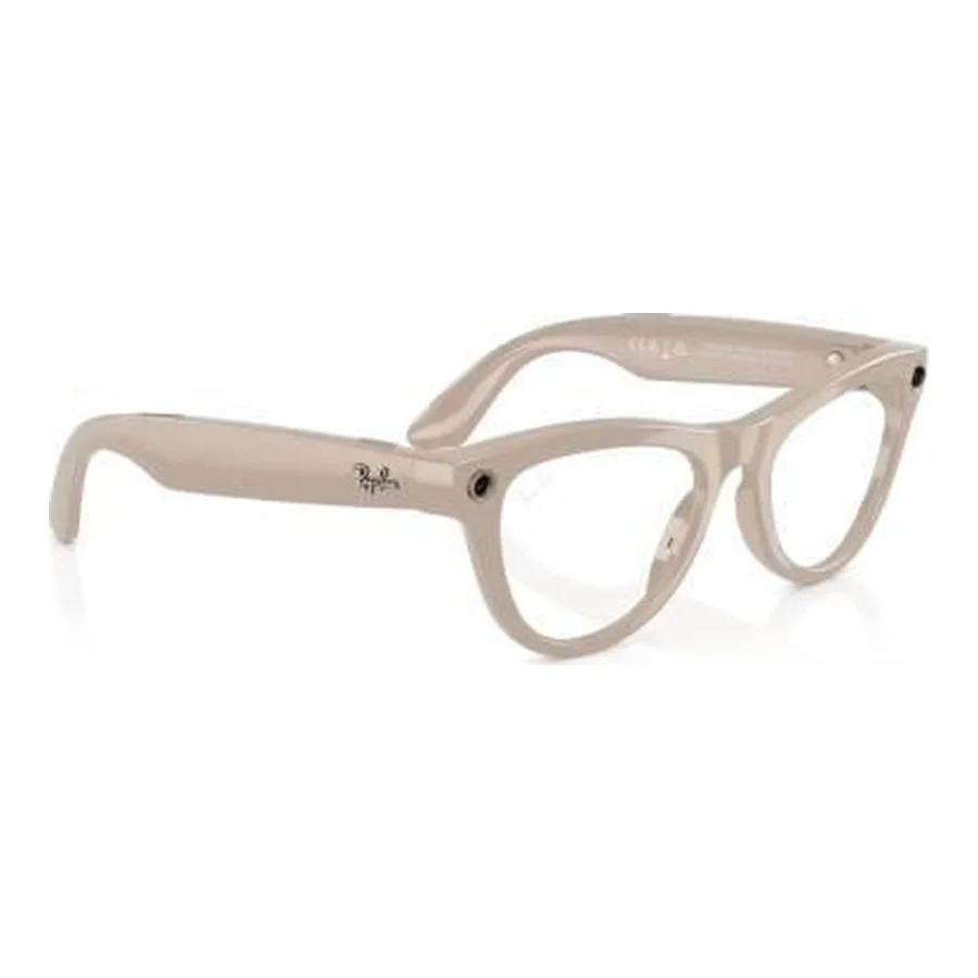 Ray-Ban Meta Skyler Standard - Shiny Chalky Gray / Clear Sapphire Transition (RW4010 6700MF 52-20)