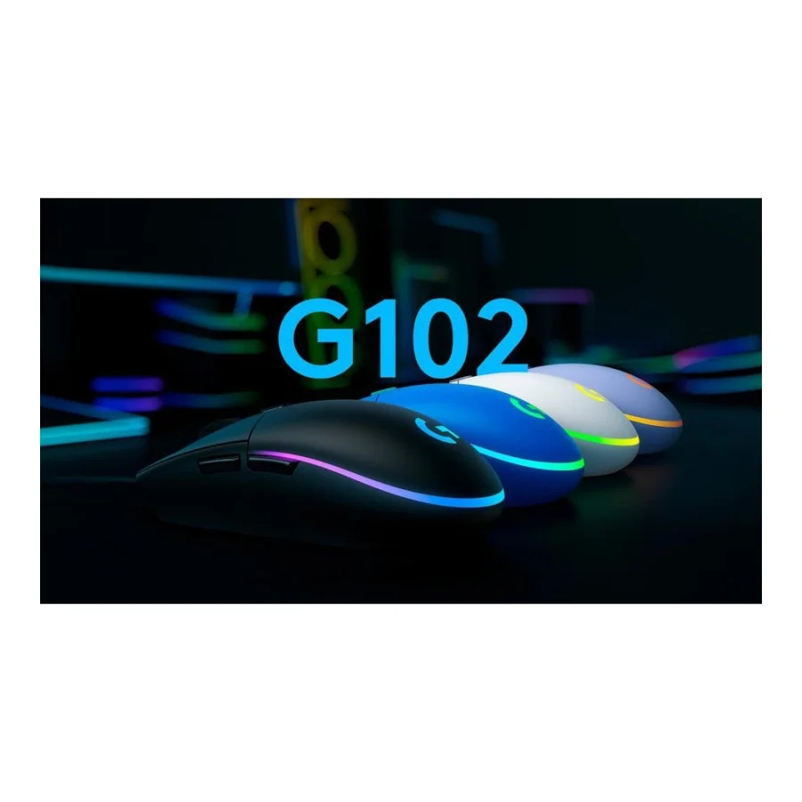 Logitech G102 Lightsync USB Blue (910-005801, 910-005810)