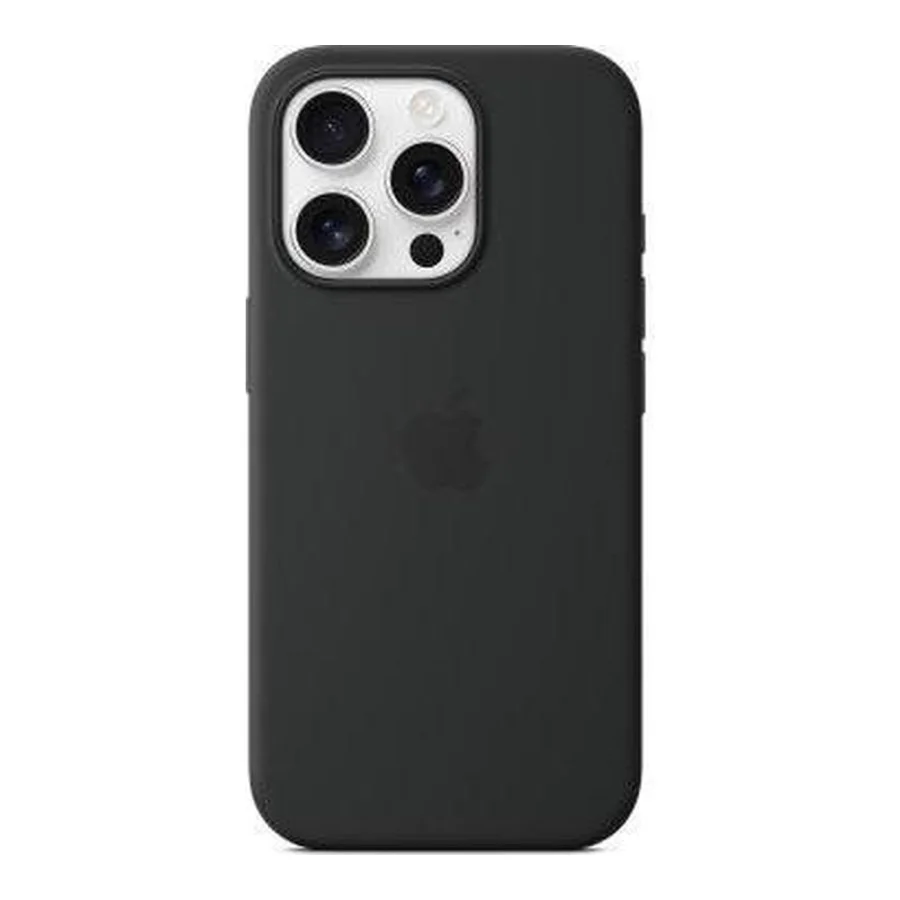 Apple iPhone 16 Pro Silicone Case with MagSafe - Black (MYYJ3) (EU)