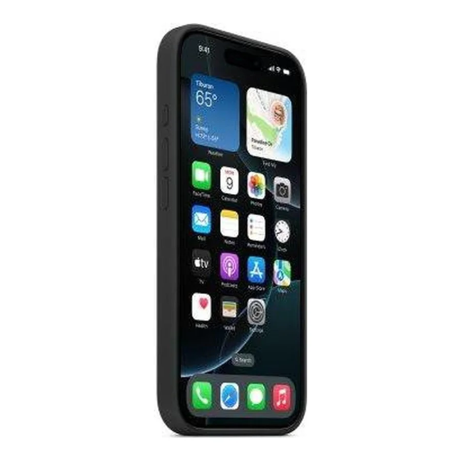Apple iPhone 16 Pro Silicone Case with MagSafe - Black (MYYJ3) (EU)