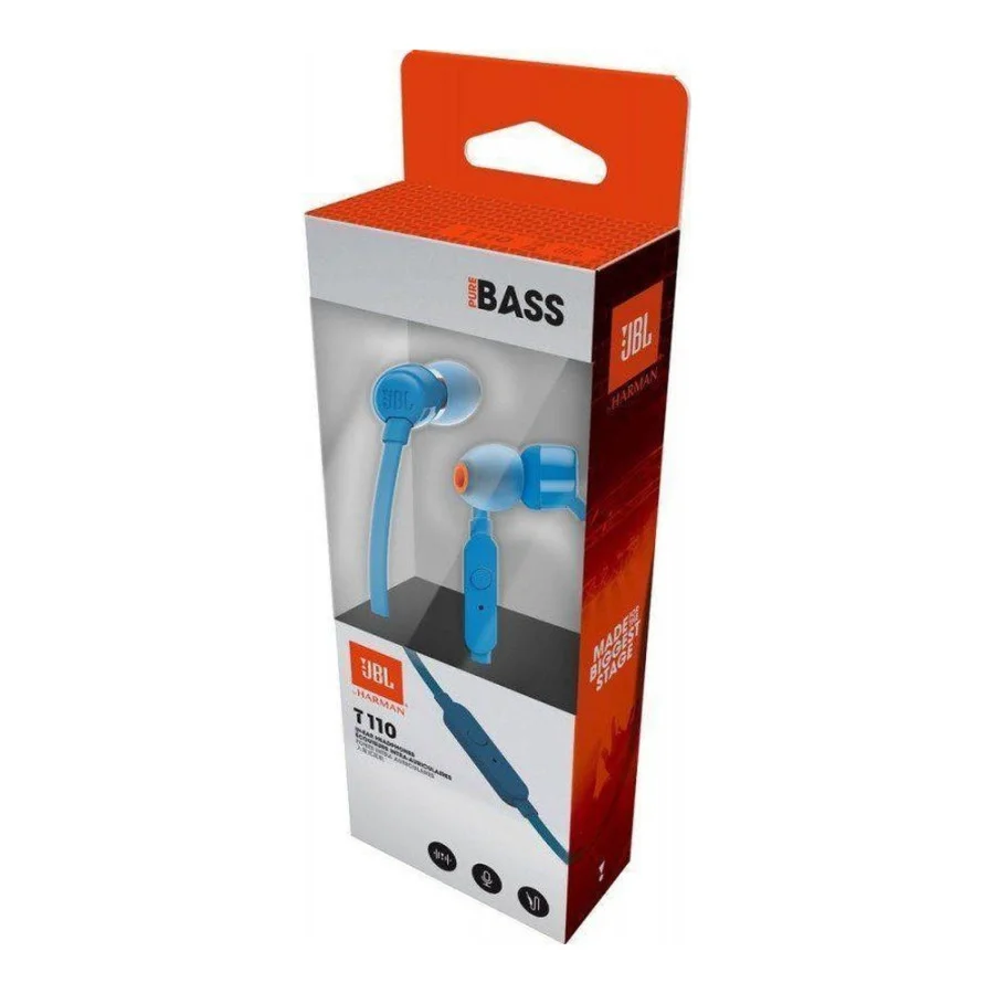 JBL T110 Blue (JBLT110BLU)