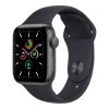 Apple Watch SE GPS 44mm Space Gray Aluminum Case with Midnight Sport Band (MKQ63)