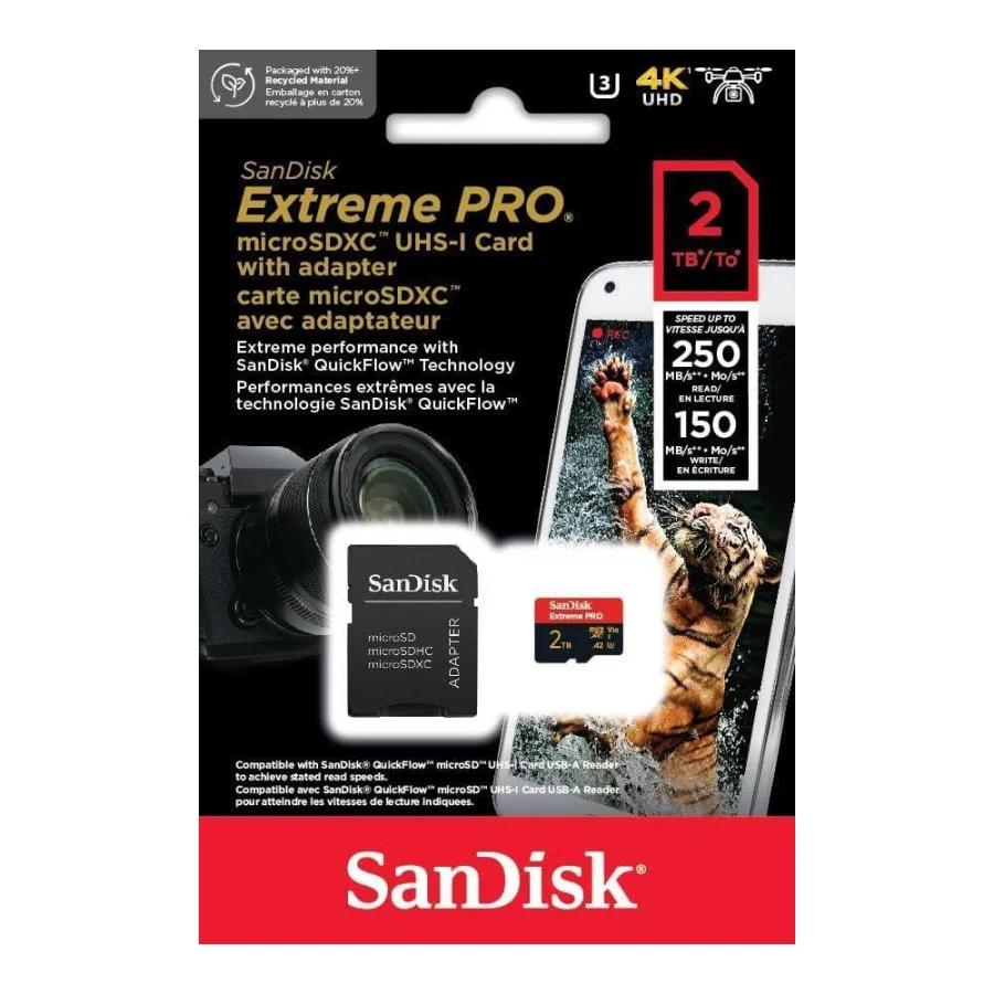 SanDisk 2 TB microSDXC Extreme PRO (SDSQXCD-2T00-GN6MA)